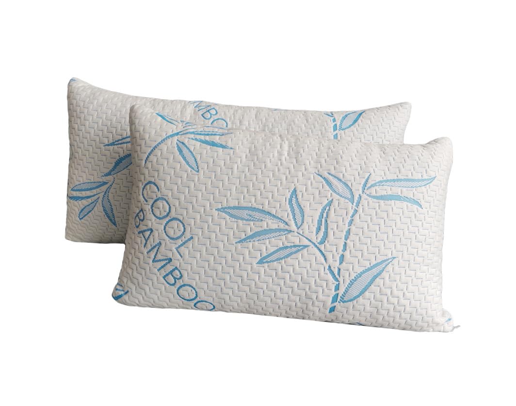 ComfySleep king pillow front packaging showing two-pack benefit and clean presentation