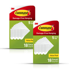 Command front package showing 36 pairs, convenient supply and easy selection