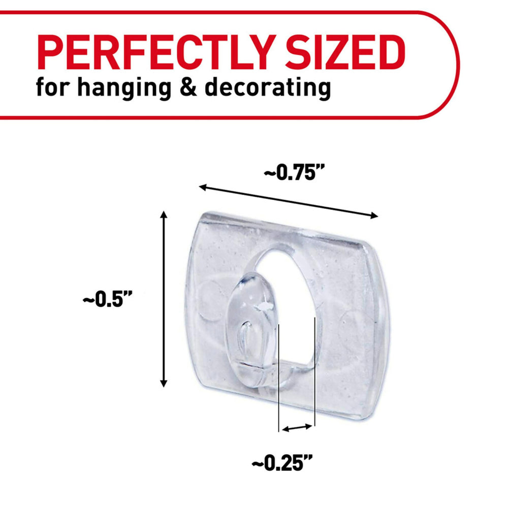 Command clip close-up detail highlighting clear design and discreet hold