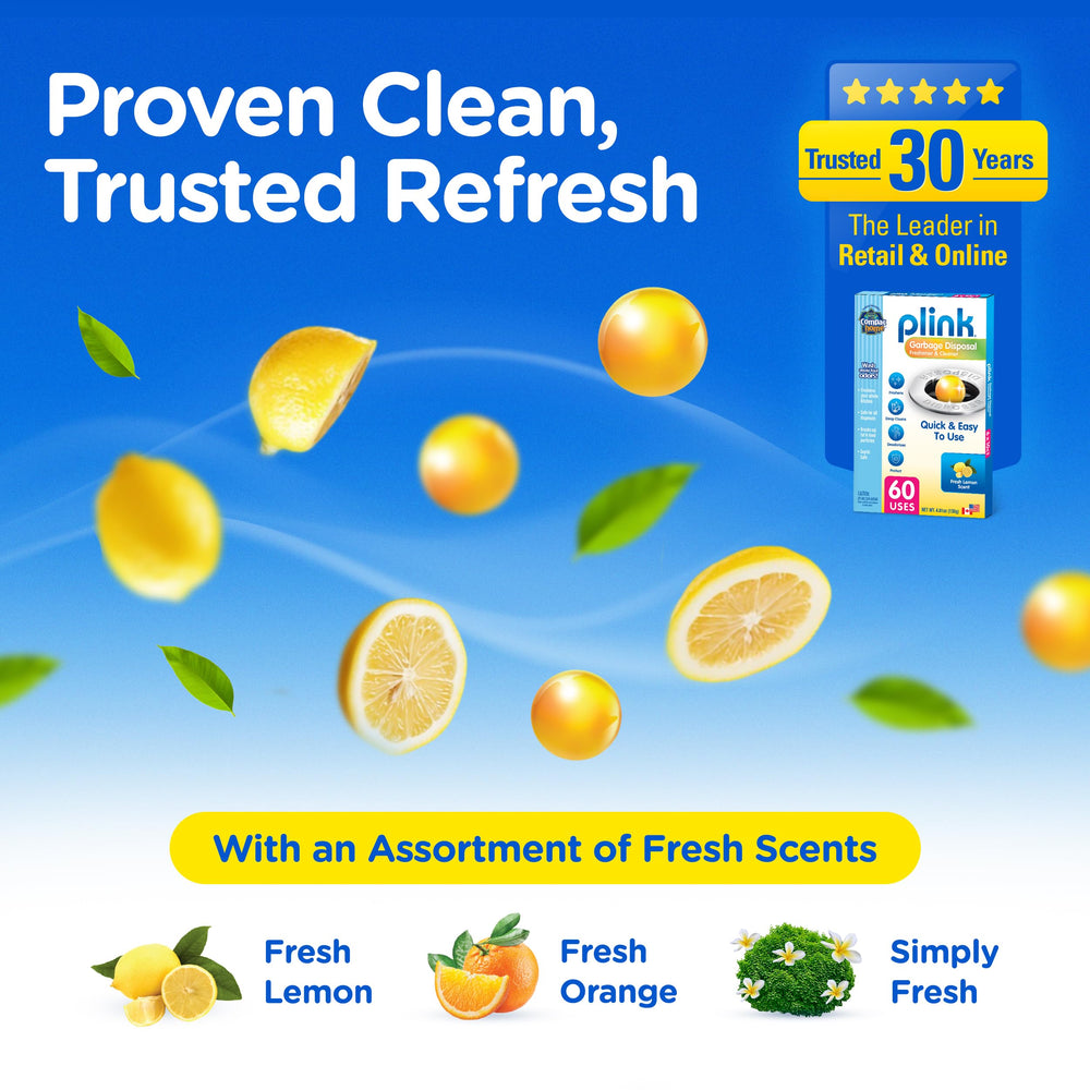 Compac Home Plink label and ingredient panel showing brand transparency and septic-safe note