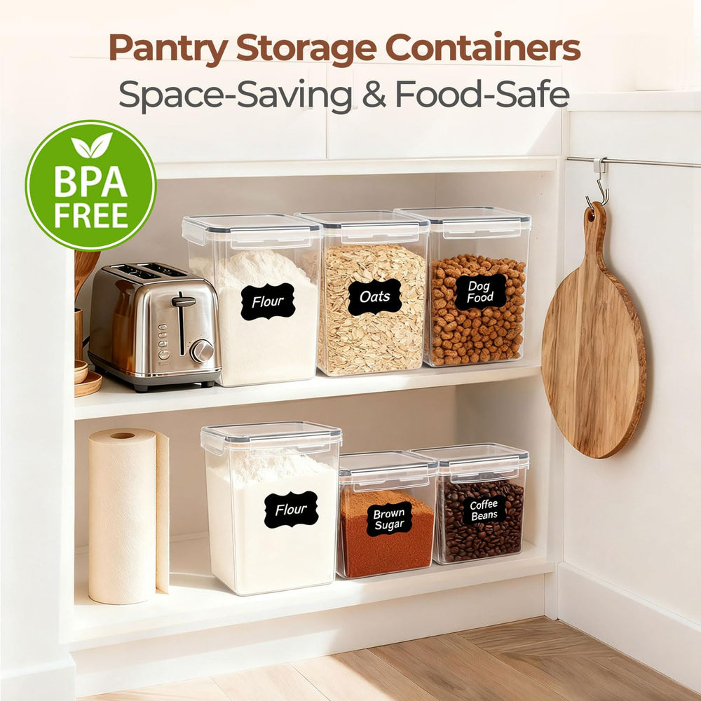 ComSaf jar placed on pantry shelf illustrating tidy storage and pest protection