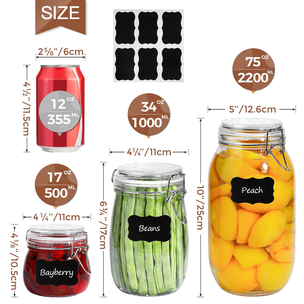 ComSaf jars used for snacks illustrating grab-and-go convenience