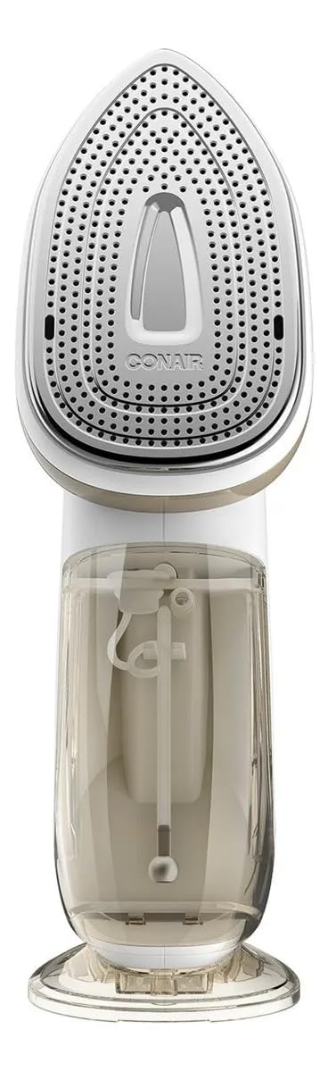 Conair soleplate close-up highlighting smooth surface for crisp pressing
