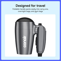 Conair close-up of air nozzle highlighting focused airflow for efficient styling