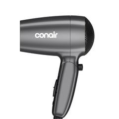 Conair front view of travel hair dryer showing compact profile and fast drying