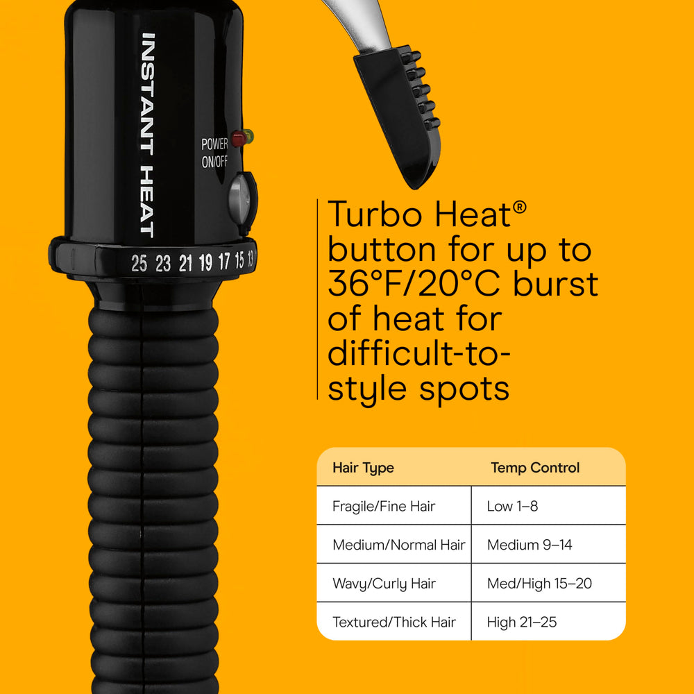 Conair tangle-free 5 ft swivel cord and plug for comfortable movement benefit