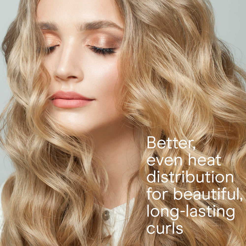 Conair temperature dial and Turbo Heat button offering precise heat control benefit