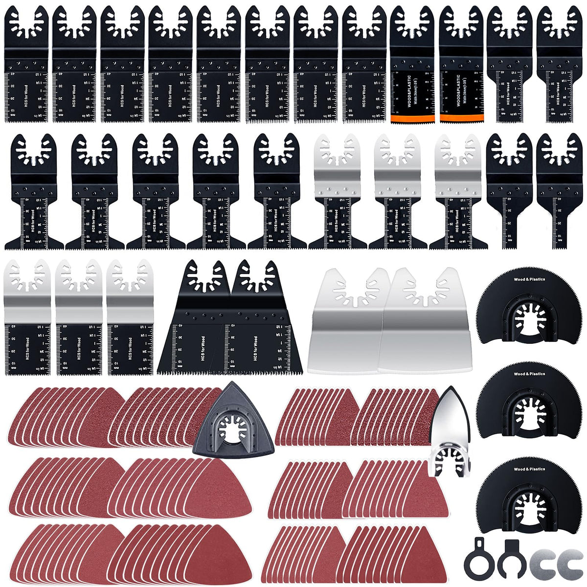 CONNOO front packaging showing full 158-piece kit and organized tray benefits