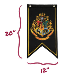CON*QUEST close-up of house crest print, vibrant colors and sharp detail benefit