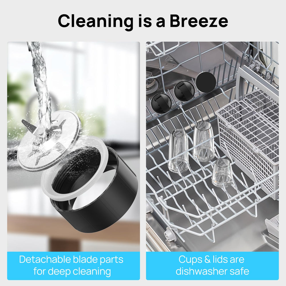 Consciot size comparison with hand showing compact footprint for small kitchens