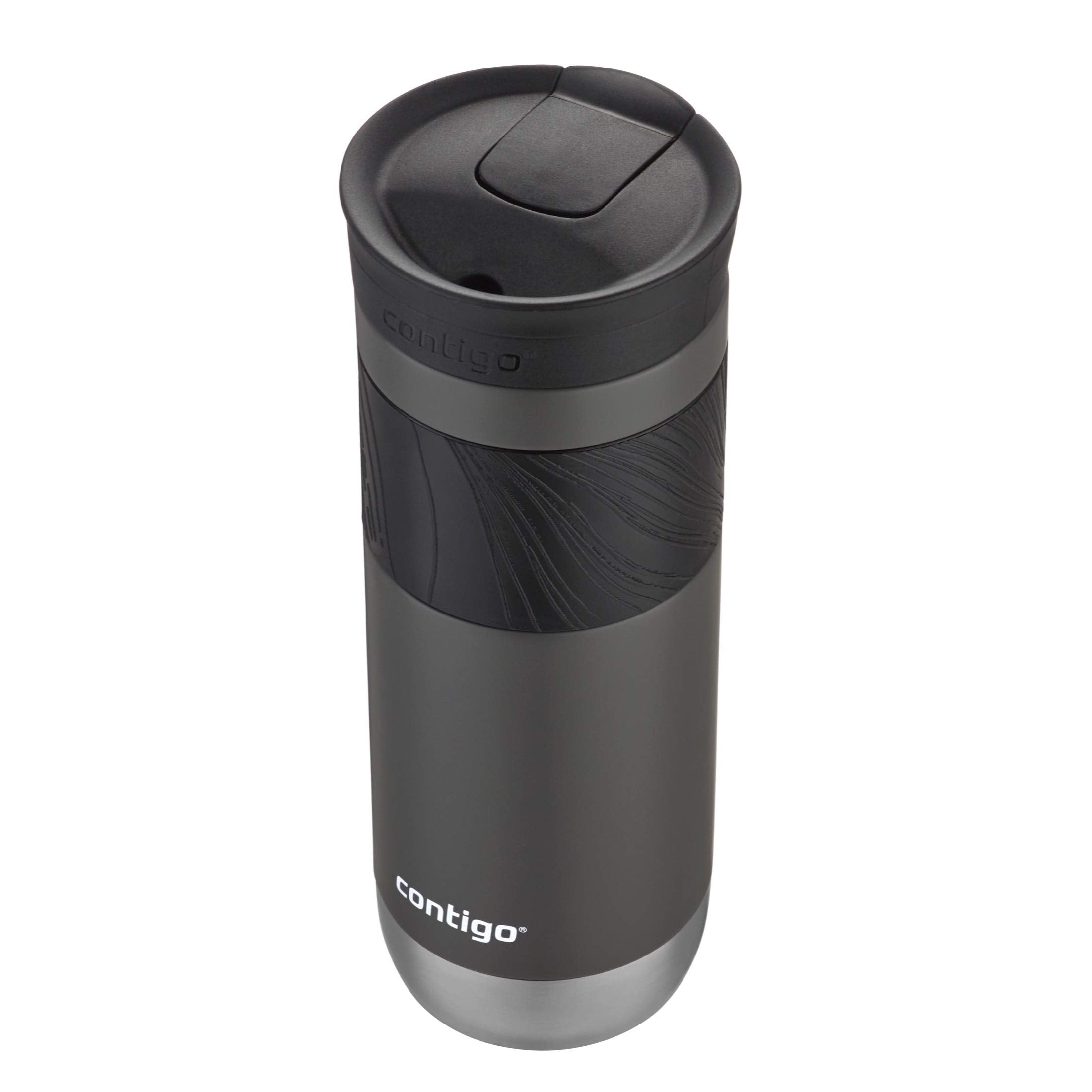 Contigo Byron textured grip detail illustrating steady hold during movement
