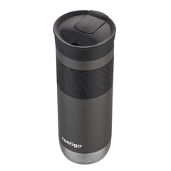 Contigo Byron textured grip detail illustrating steady hold during movement