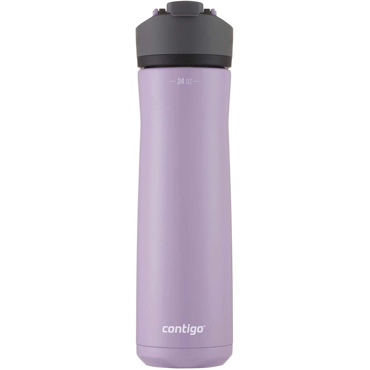Contigo Cortland Chill front view in lavender showing leak-proof design and durable finish