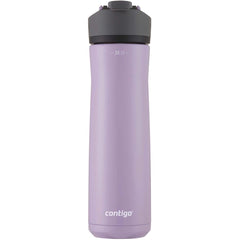 Contigo Cortland Chill front view in lavender showing leak-proof design and durable finish