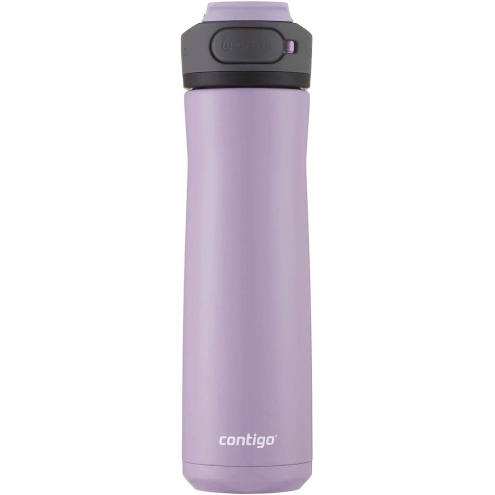 Contigo Cortland Chill lid open with handle up showing easy carry and cleaning access