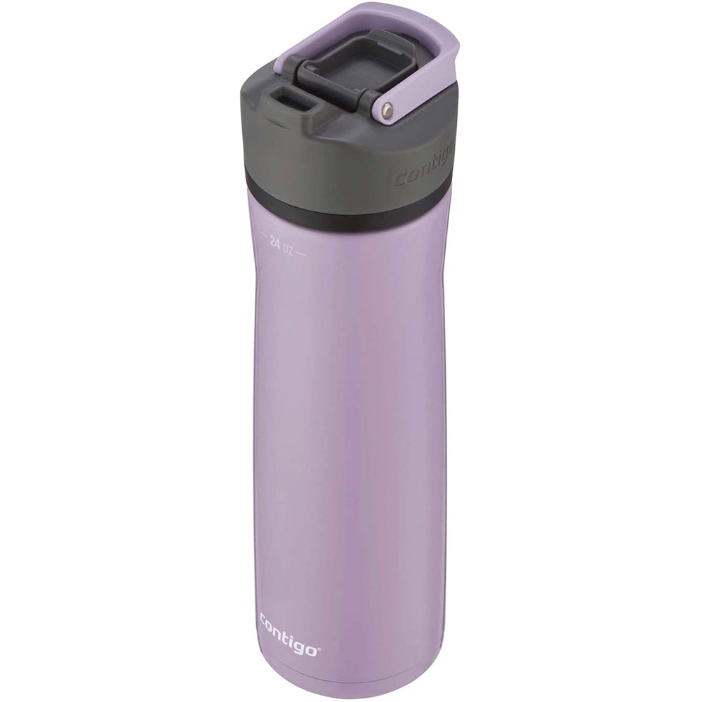 Contigo Cortland Chill seated in car cup holder showing travel convenience and fit