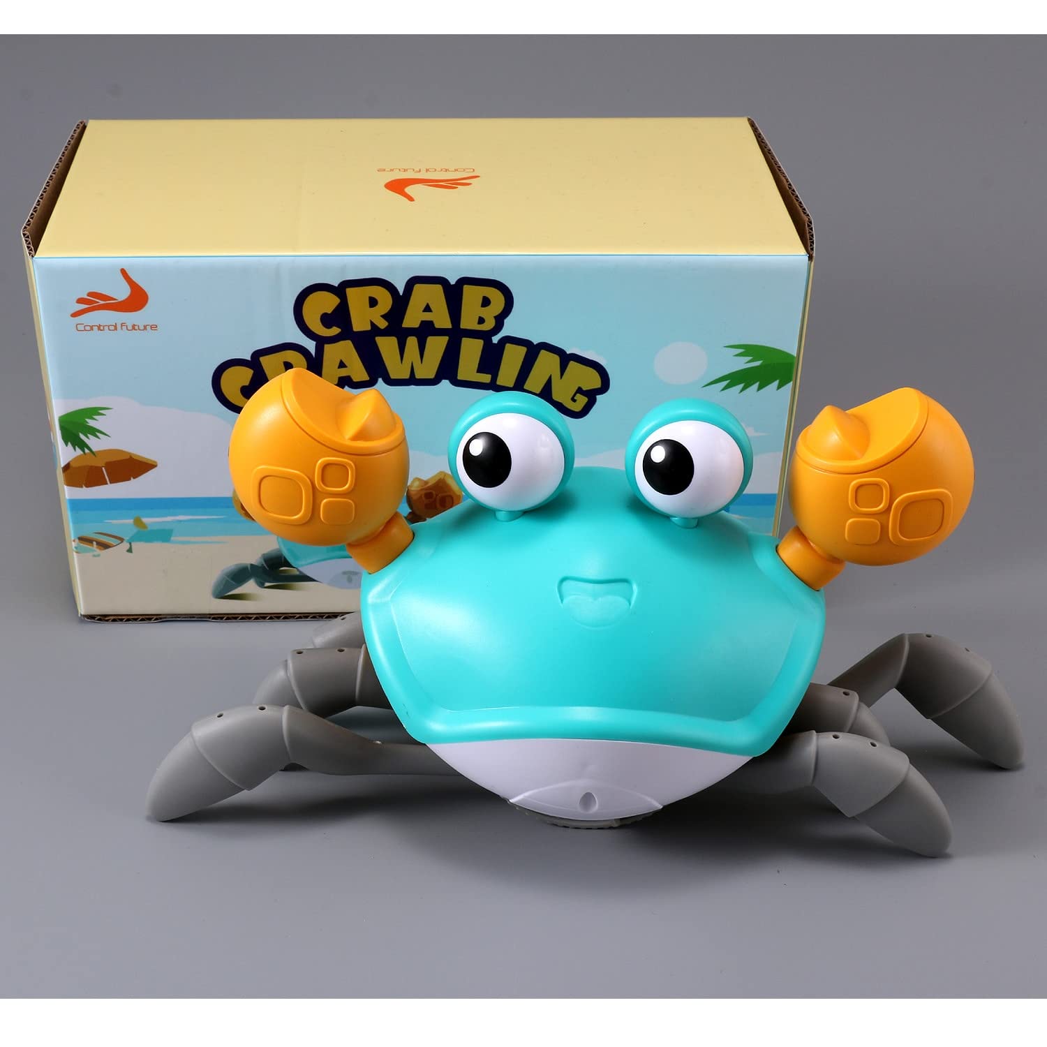 control future crab gift box and packaging ideal as a birthday or holiday present