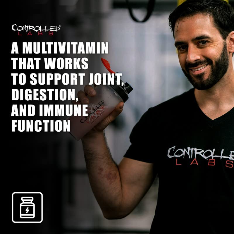 CONTROLLED LABS pile of key ingredients illustrating digestive support benefit