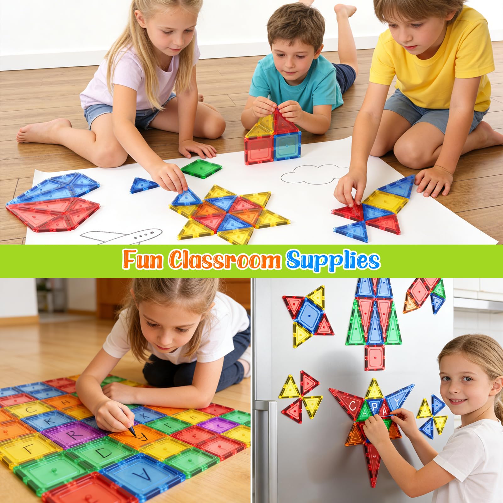 Coodoo children building together showing teamwork and cooperative learning