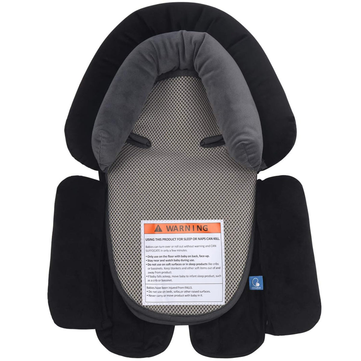 COOLBEBE front view showing full insert for immediate comfort