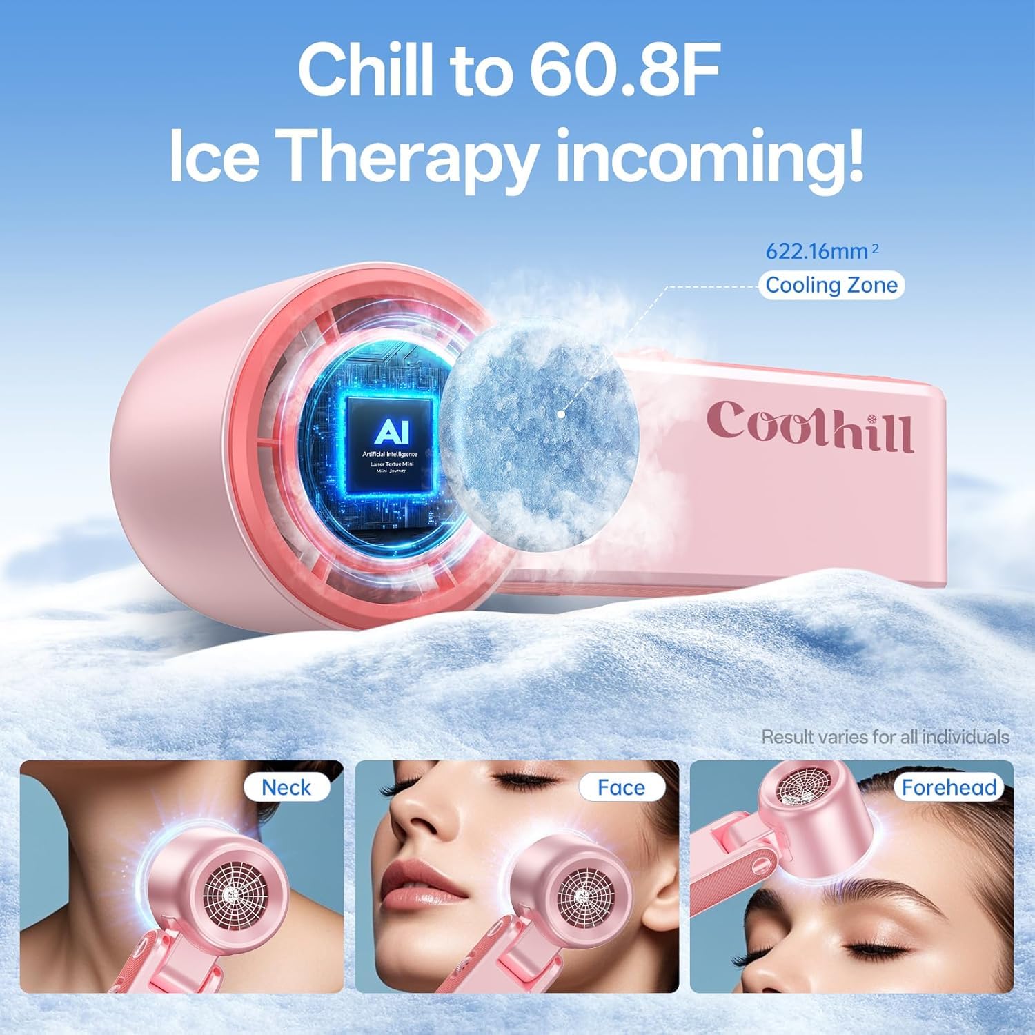 Coolhill beside a smartphone to show scale and pocketable portability benefit