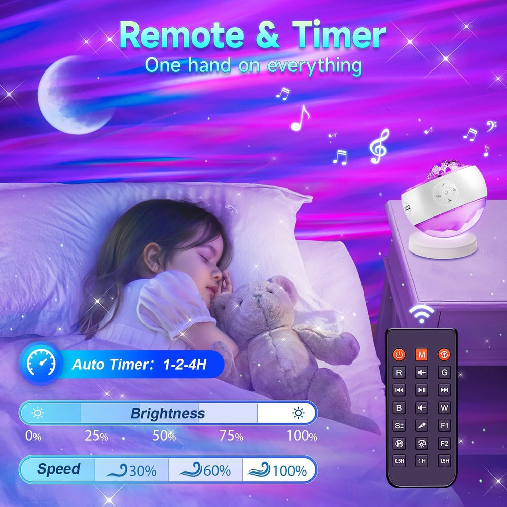 COOLNIGHT on nightstand demonstrating compact size and scale