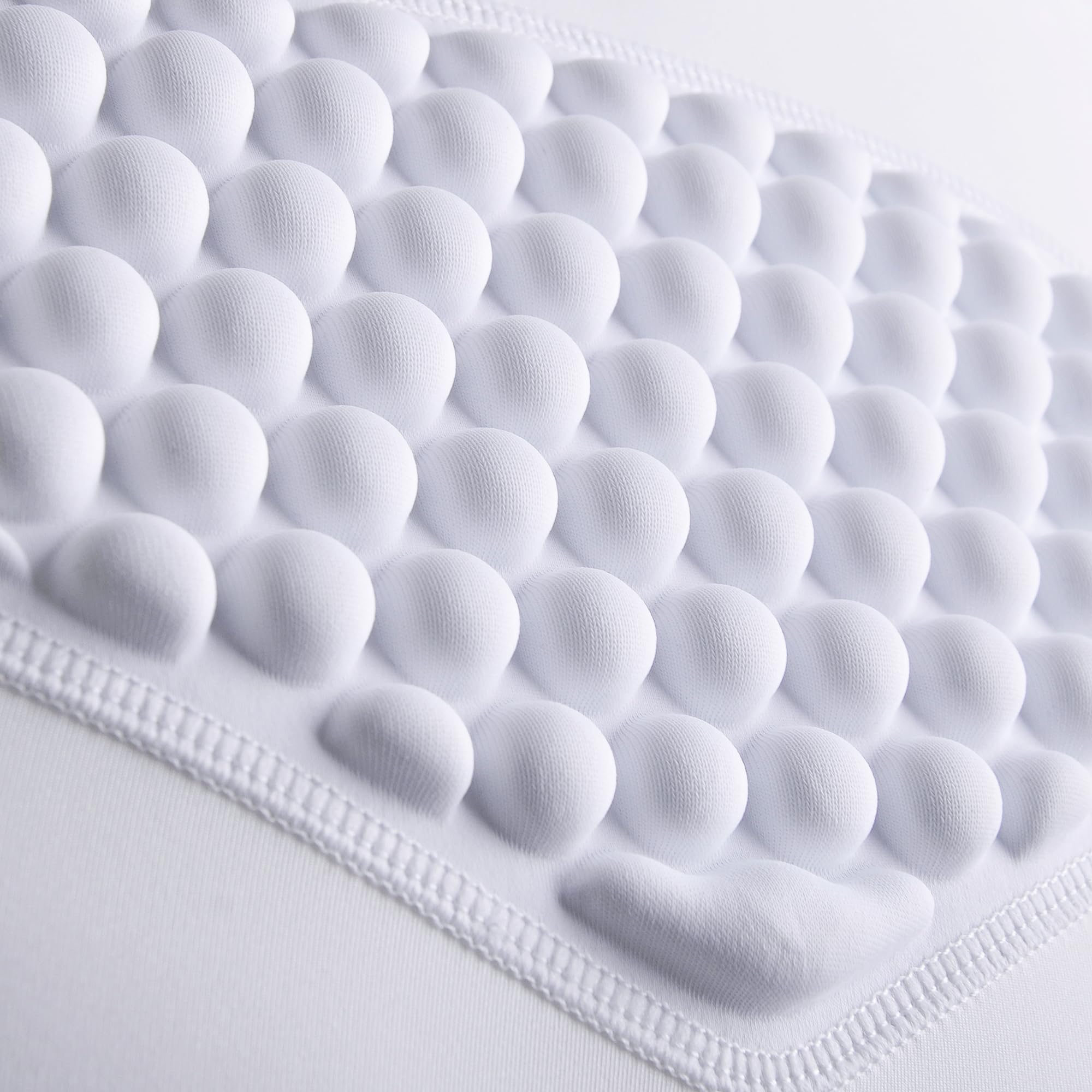 COOLOMG close-up of EVA foam padding highlighting impact absorption advantage
