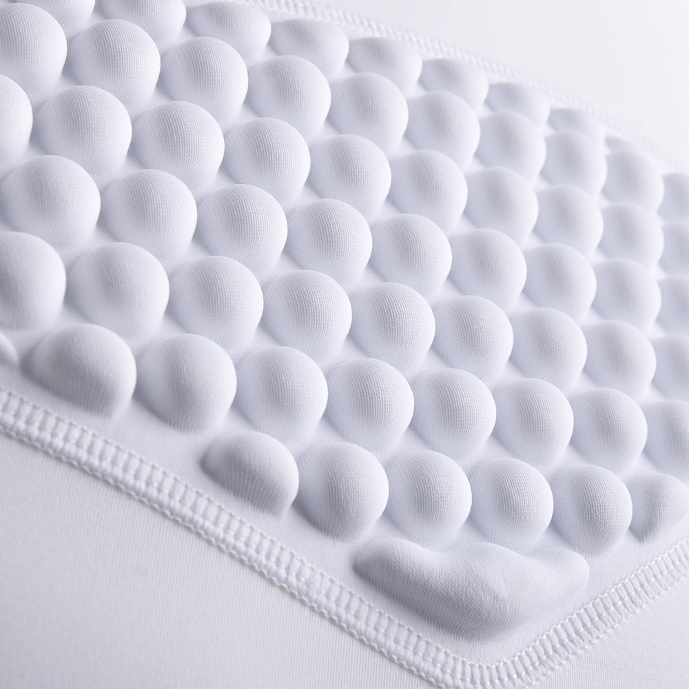 COOLOMG close-up of EVA foam padding highlighting impact absorption advantage
