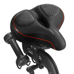 COOLWUFAN front view of red oversized seat showing comfort and compatibility