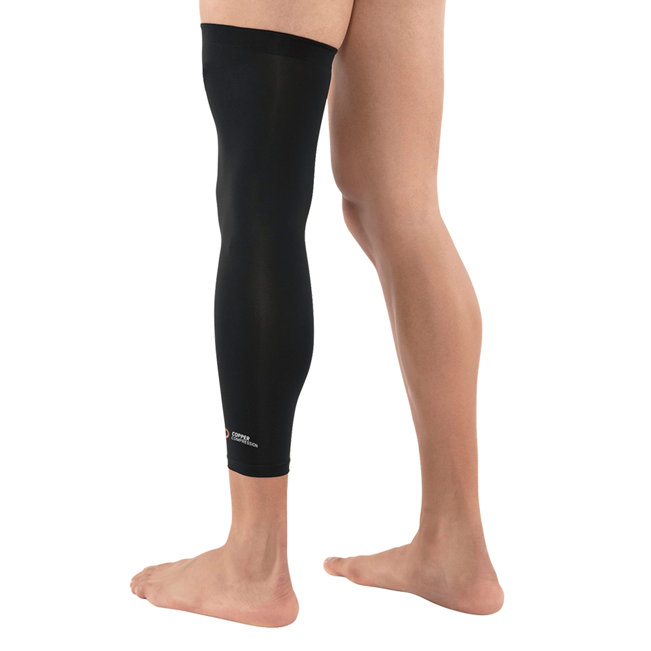 Copper Compression folded sleeve flat lay illustrating slim profile for packing