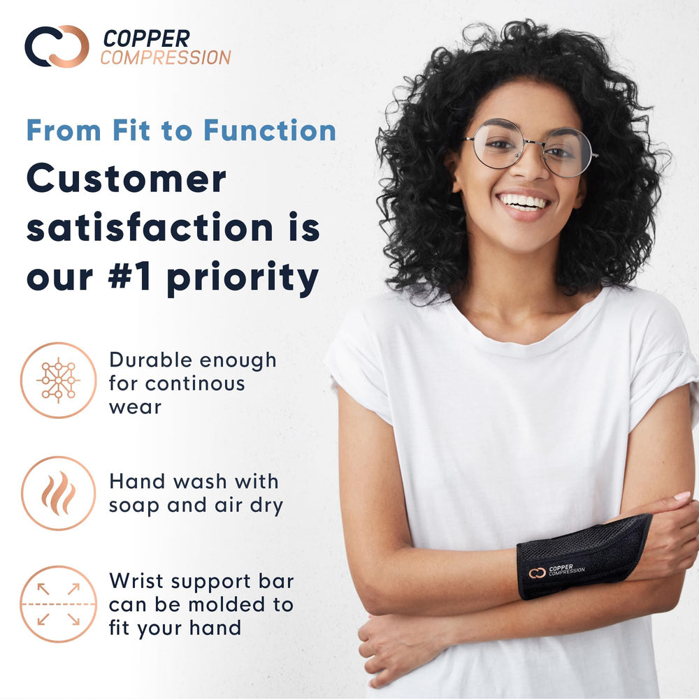 Copper Compression fabric knit texture highlighting breathable copper-infused nylon