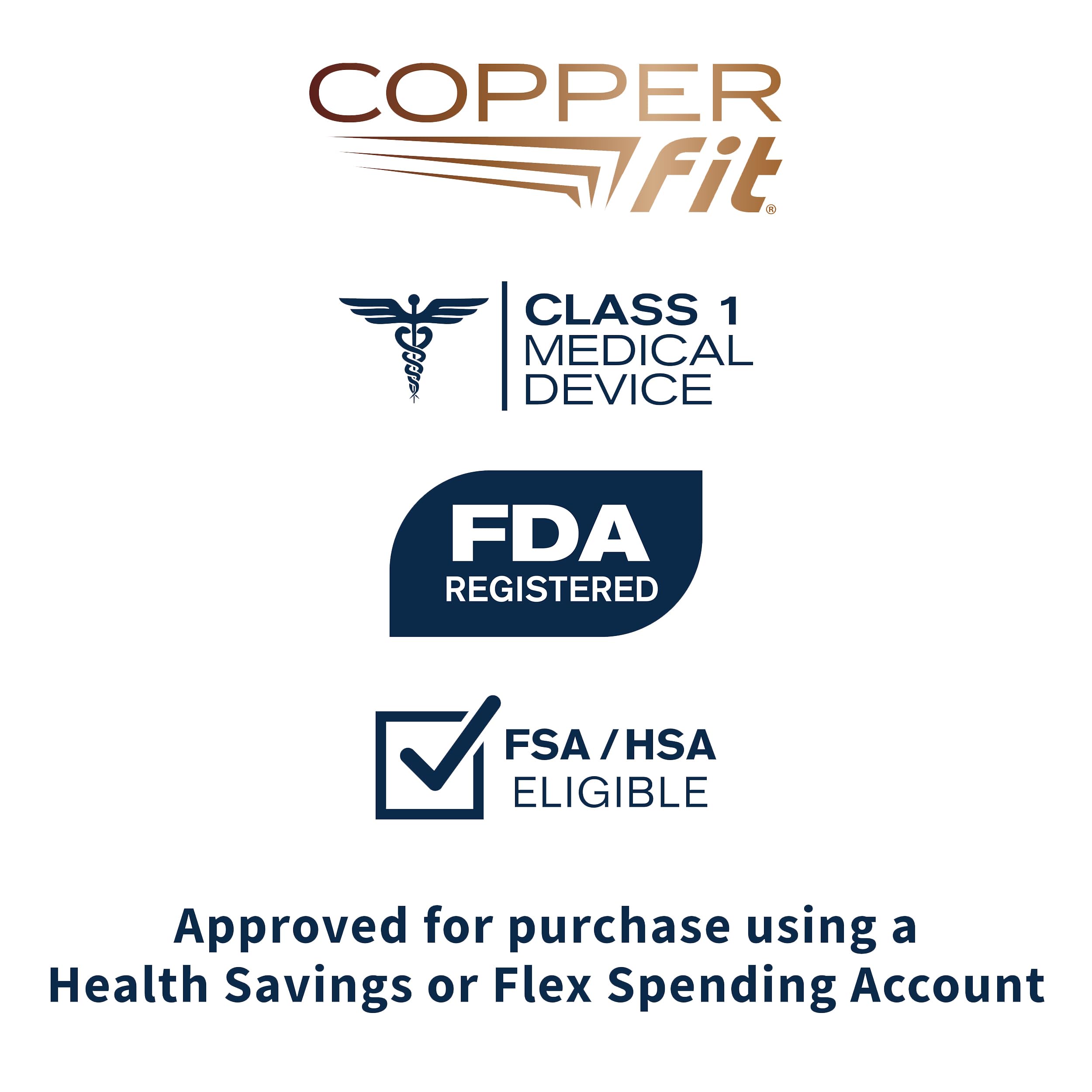 Copper Fit lifestyle image walking with sleeve offering everyday support