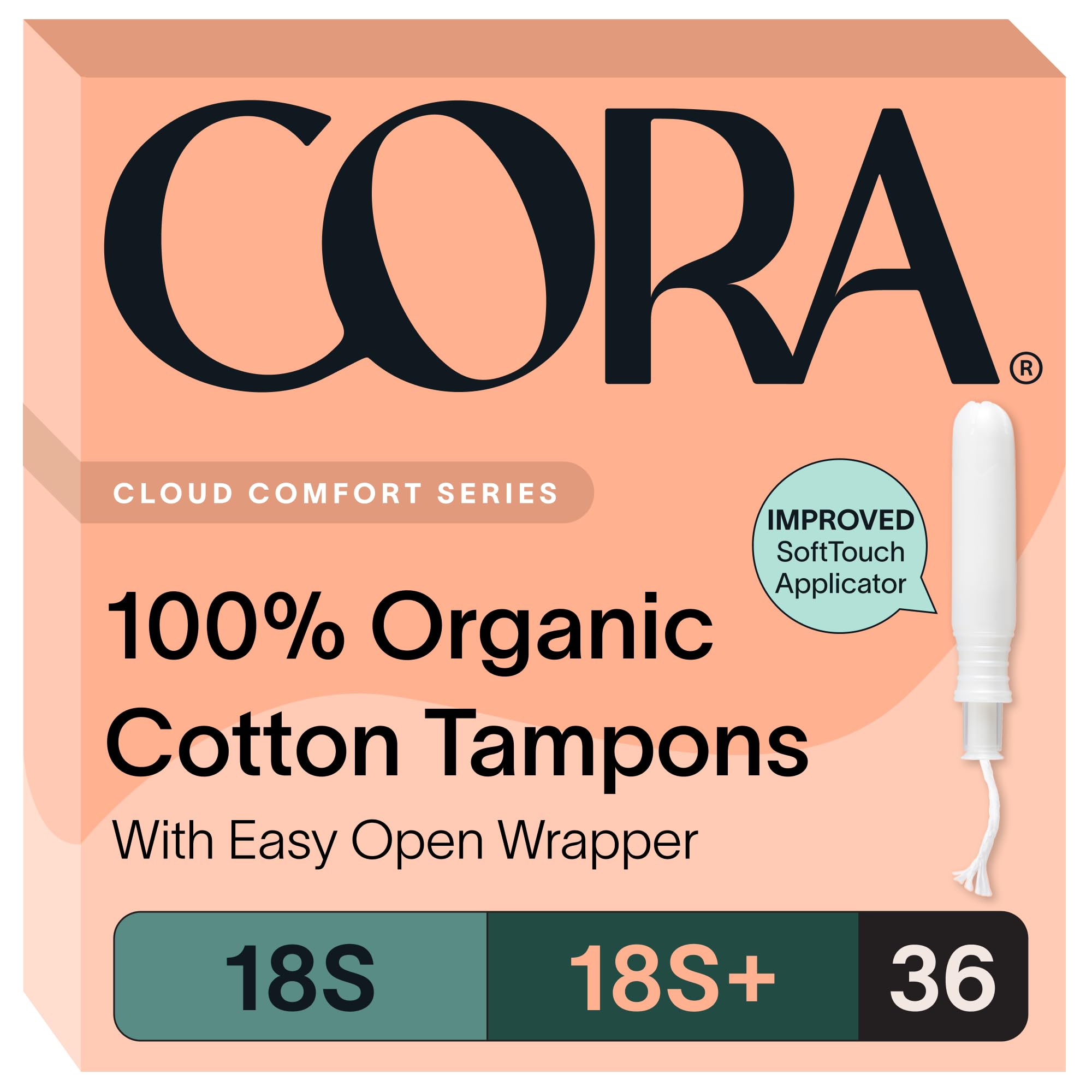 Cora front packaging showing multipack and benefits
