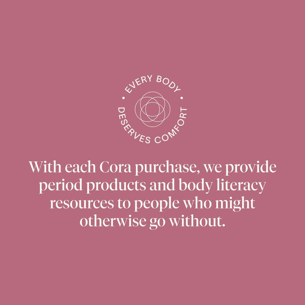 Cora liner in a travel bag showing portability and convenience for busy days