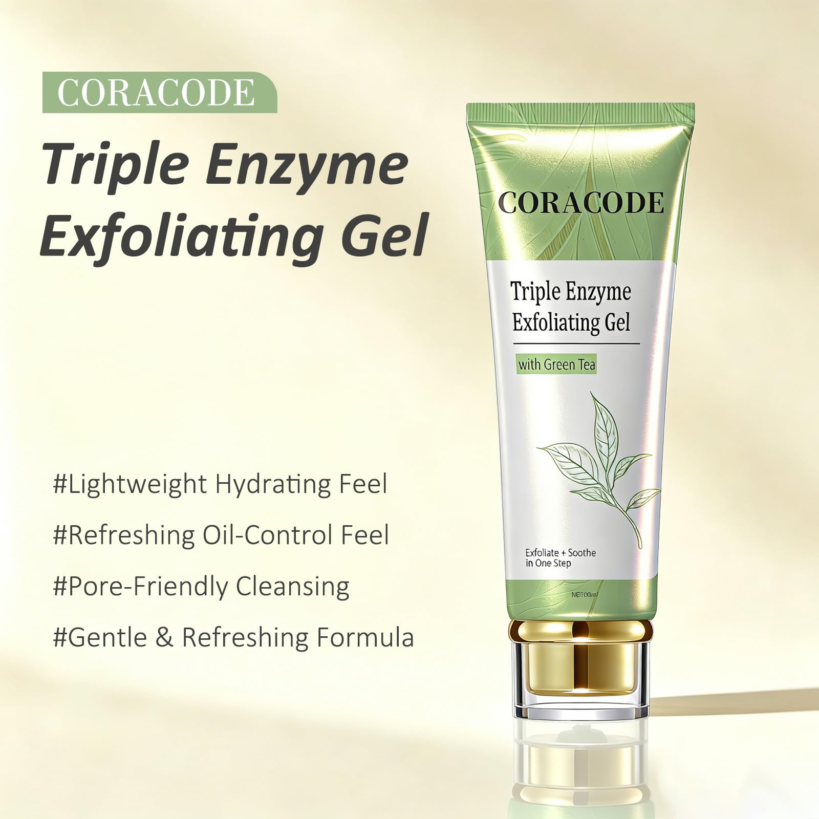 CORACODE stored on bathroom shelf for daily skincare routine convenience