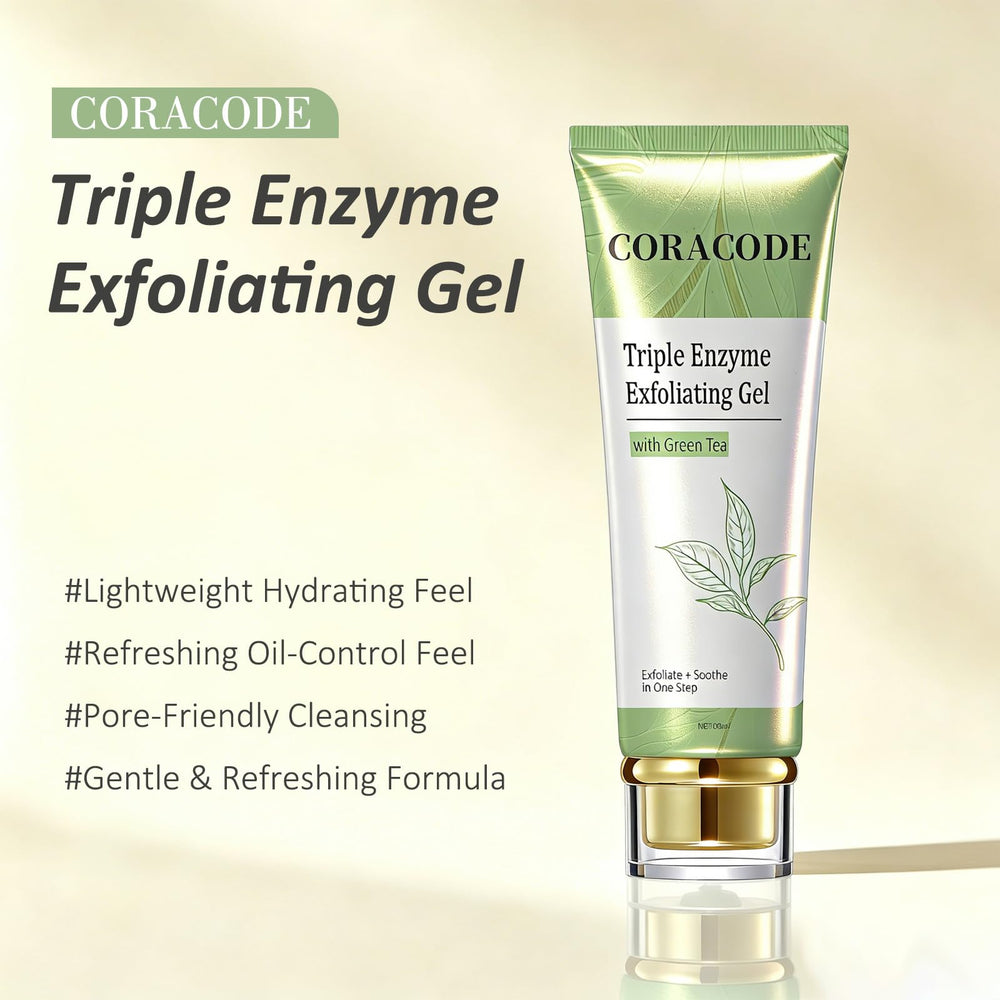 CORACODE stored on bathroom shelf for daily skincare routine convenience