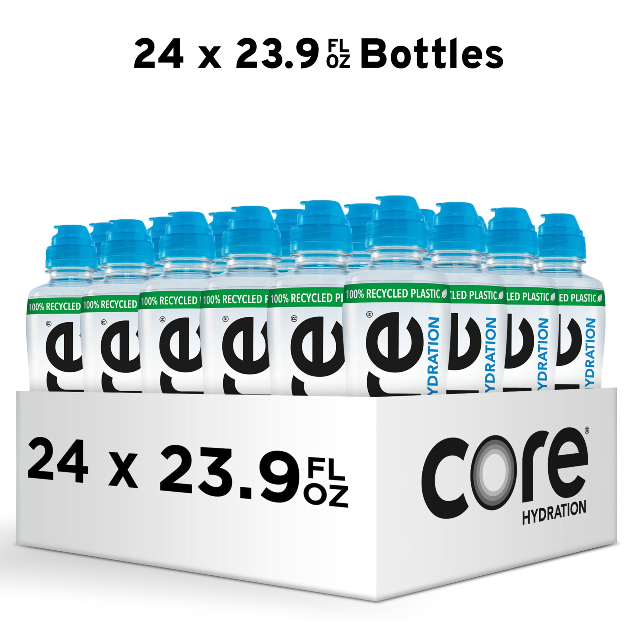 Core wide mouth open top for quick sips and easy refilling