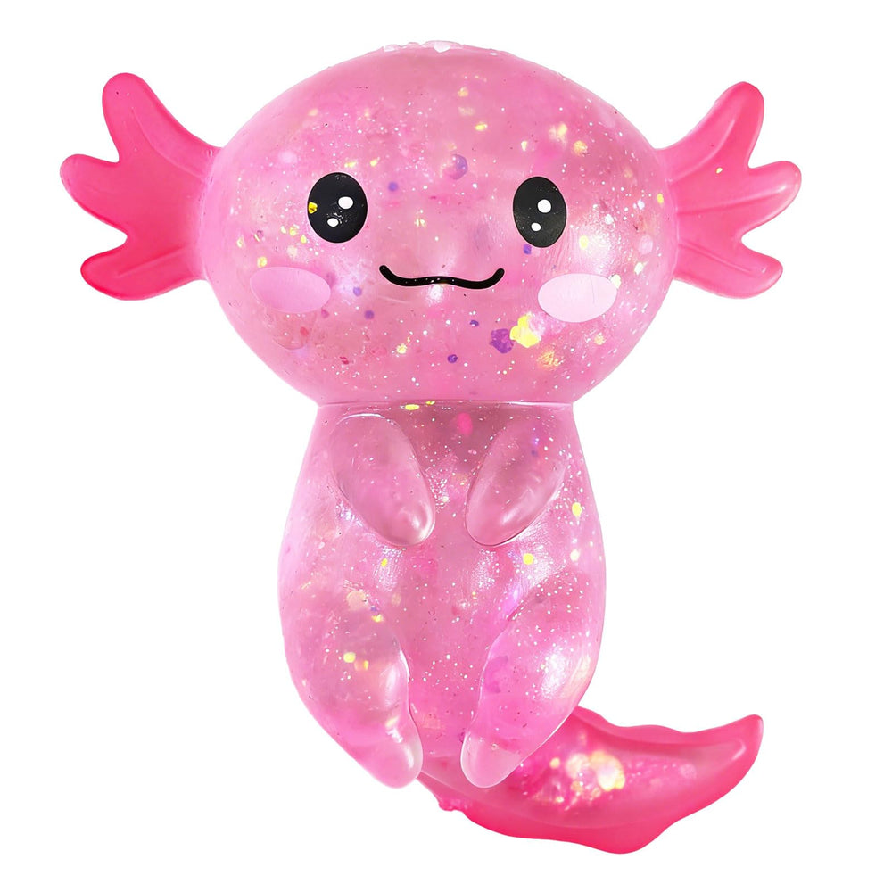 coroto axolotls in a gift bag party favors scene showing two-pack value for celebrations