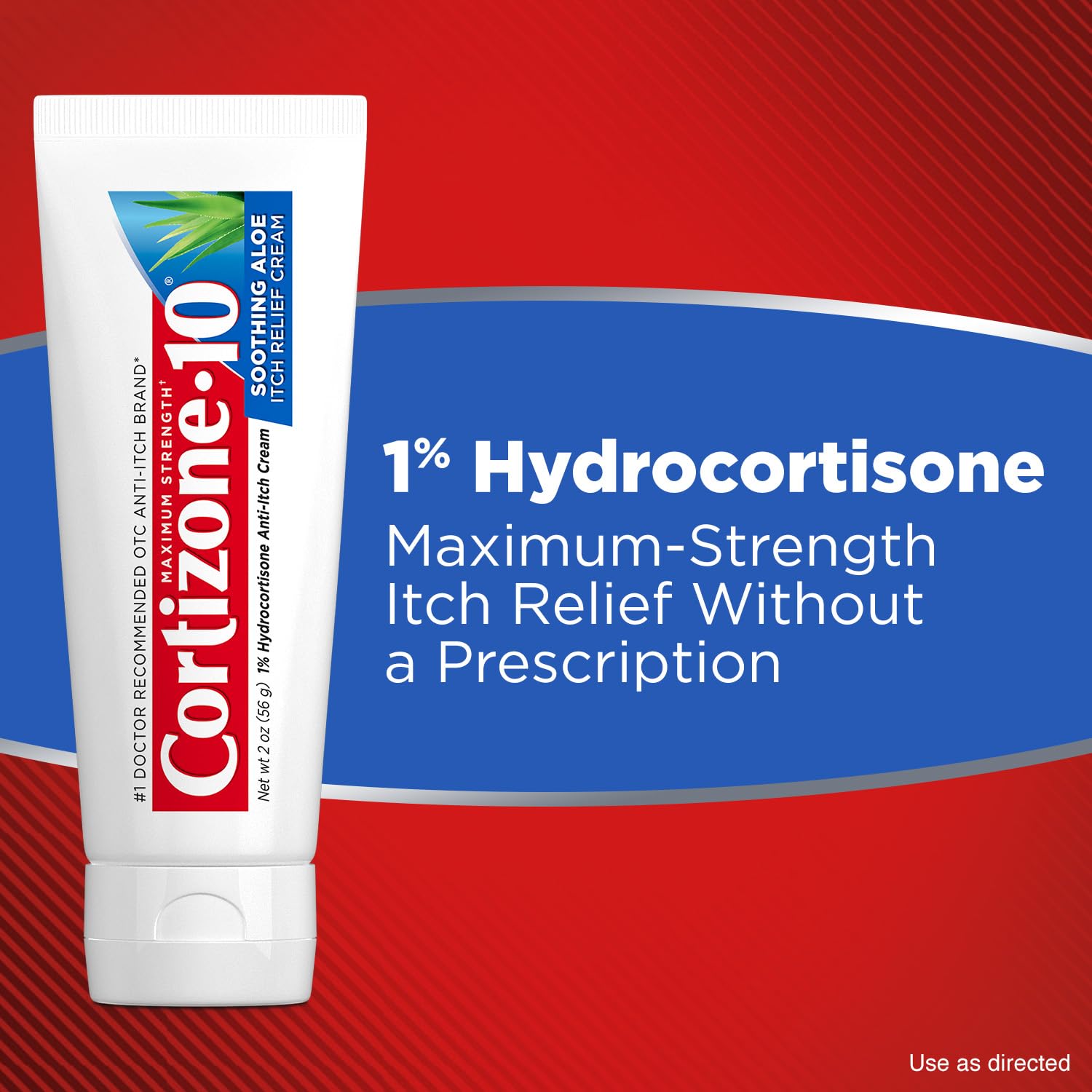 Cortizone 10 being applied to an arm to calm itch and reduce discomfort