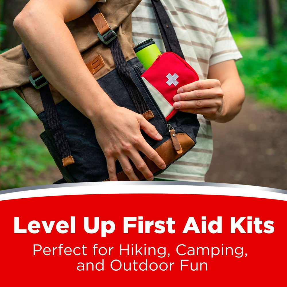 Cortizone 10 sticks in a travel first aid kit for on-the-go relief