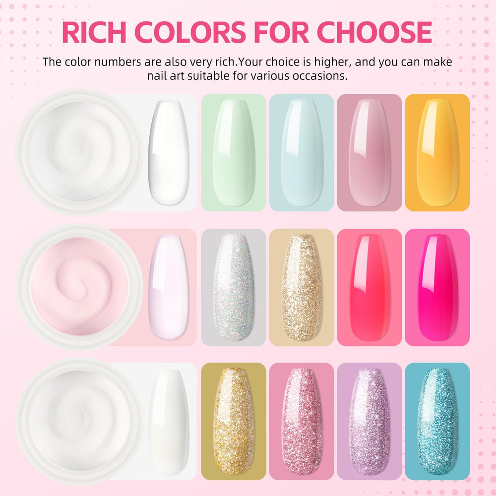 COSCELIA nail art brushes and tools detail for precise application control