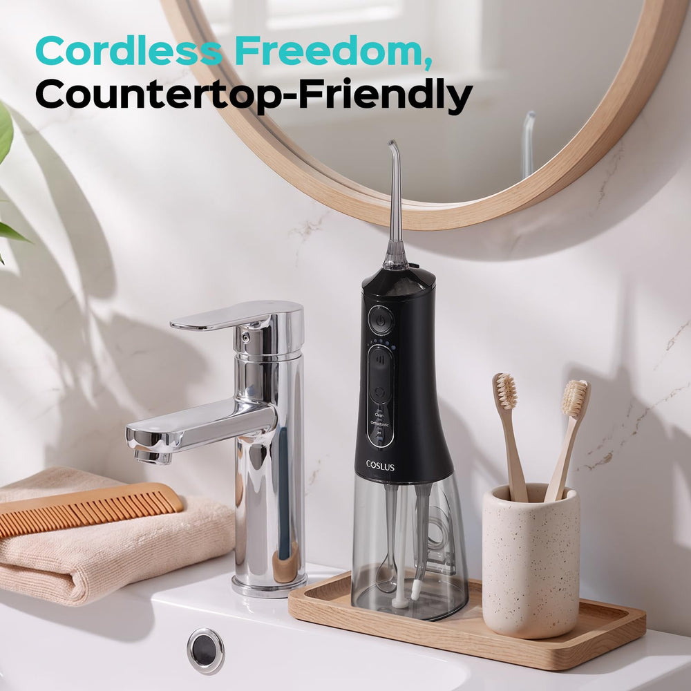 COSLUS C51 300ml wide-open tank view for quick spill-free filling