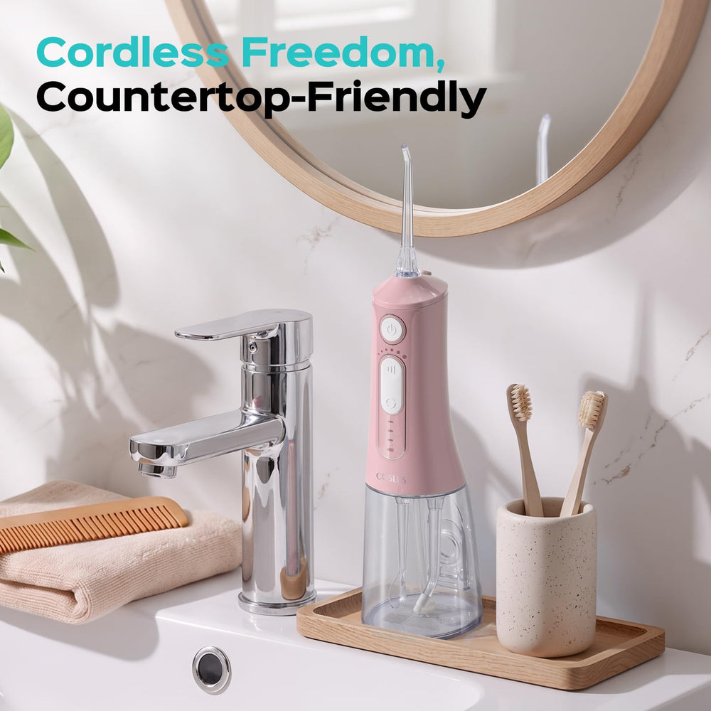 COSLUS C51 wide-open 300ml tank top view for quick spill-free filling benefit