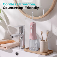 COSLUS C51 wide-open 300ml tank top view for quick spill-free filling benefit