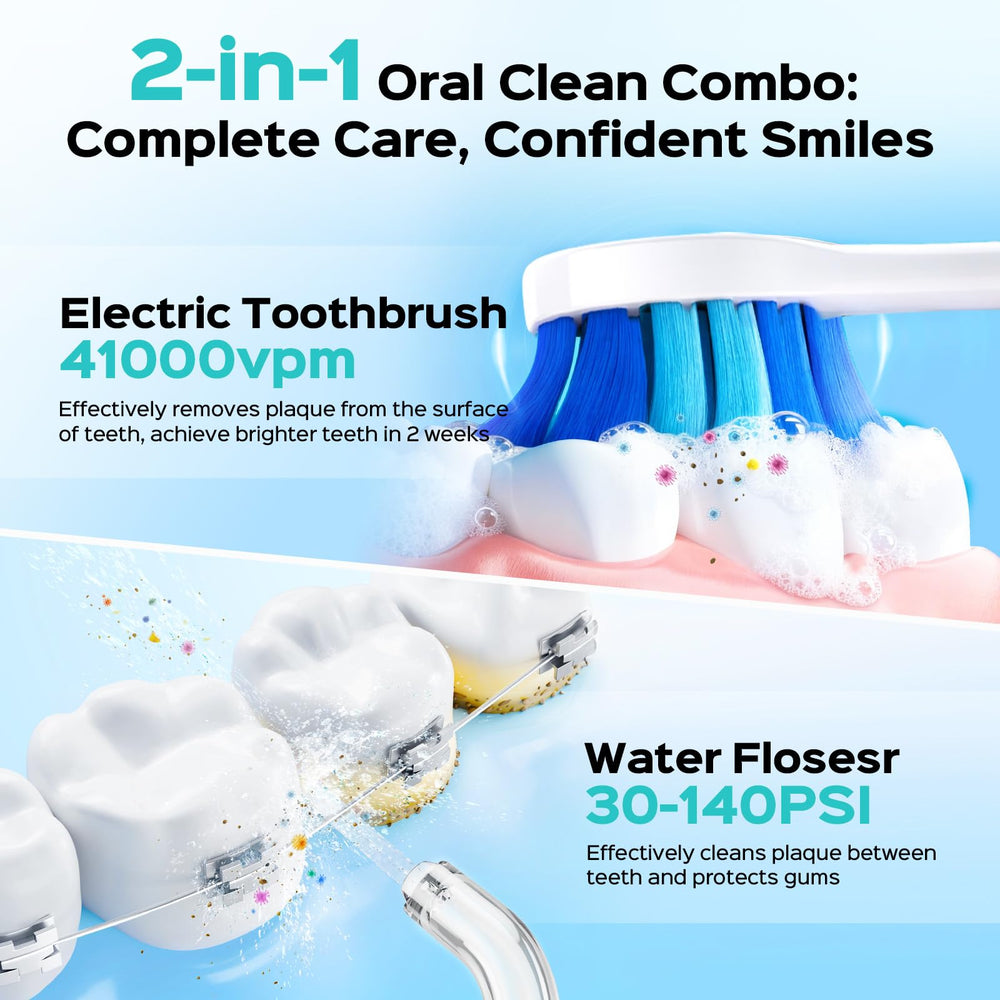 COSLUS water flosser nozzle detail showing tip design for precise interdental cleaning