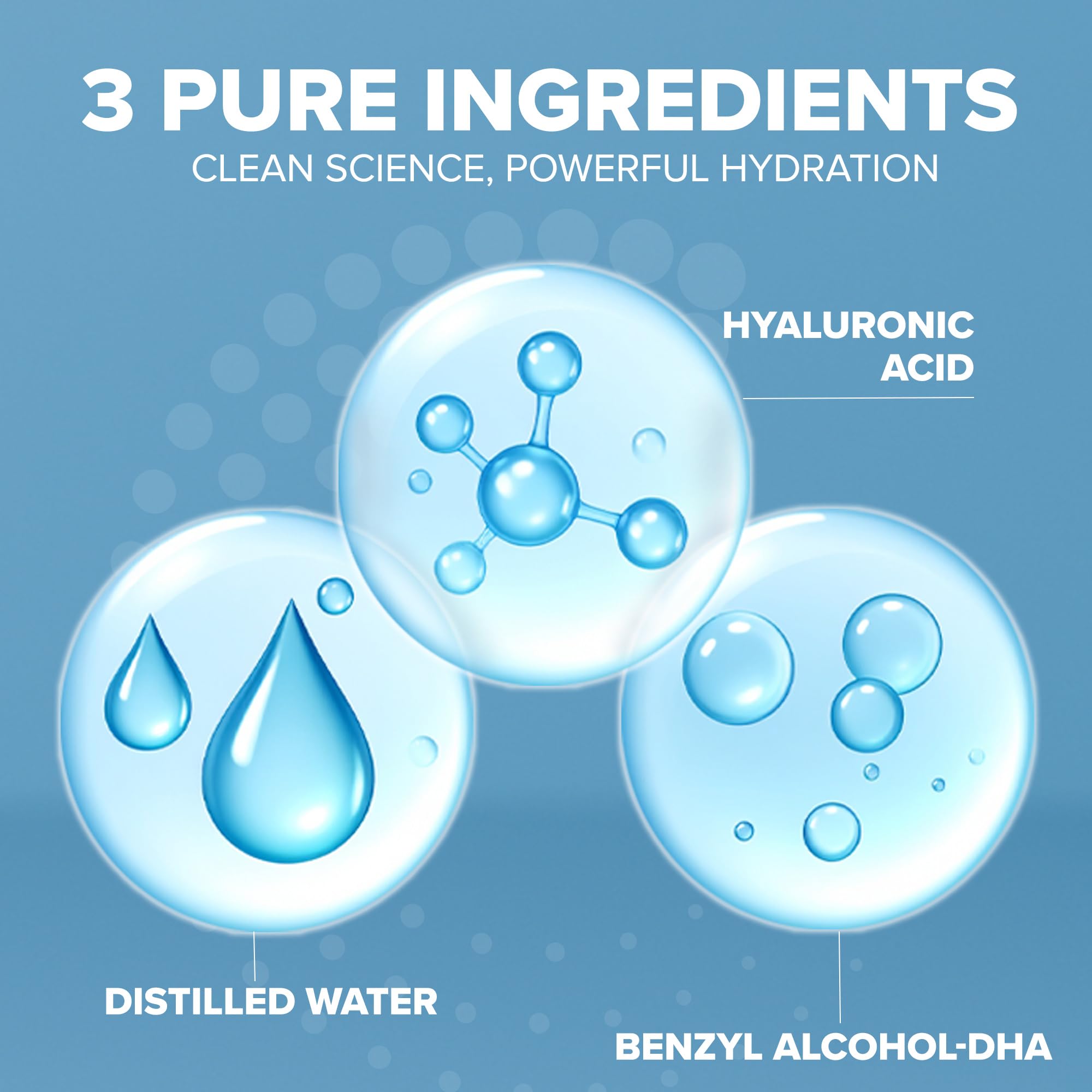 Cosmedica ingredient label close-up showing hyaluronic acid purity and transparency