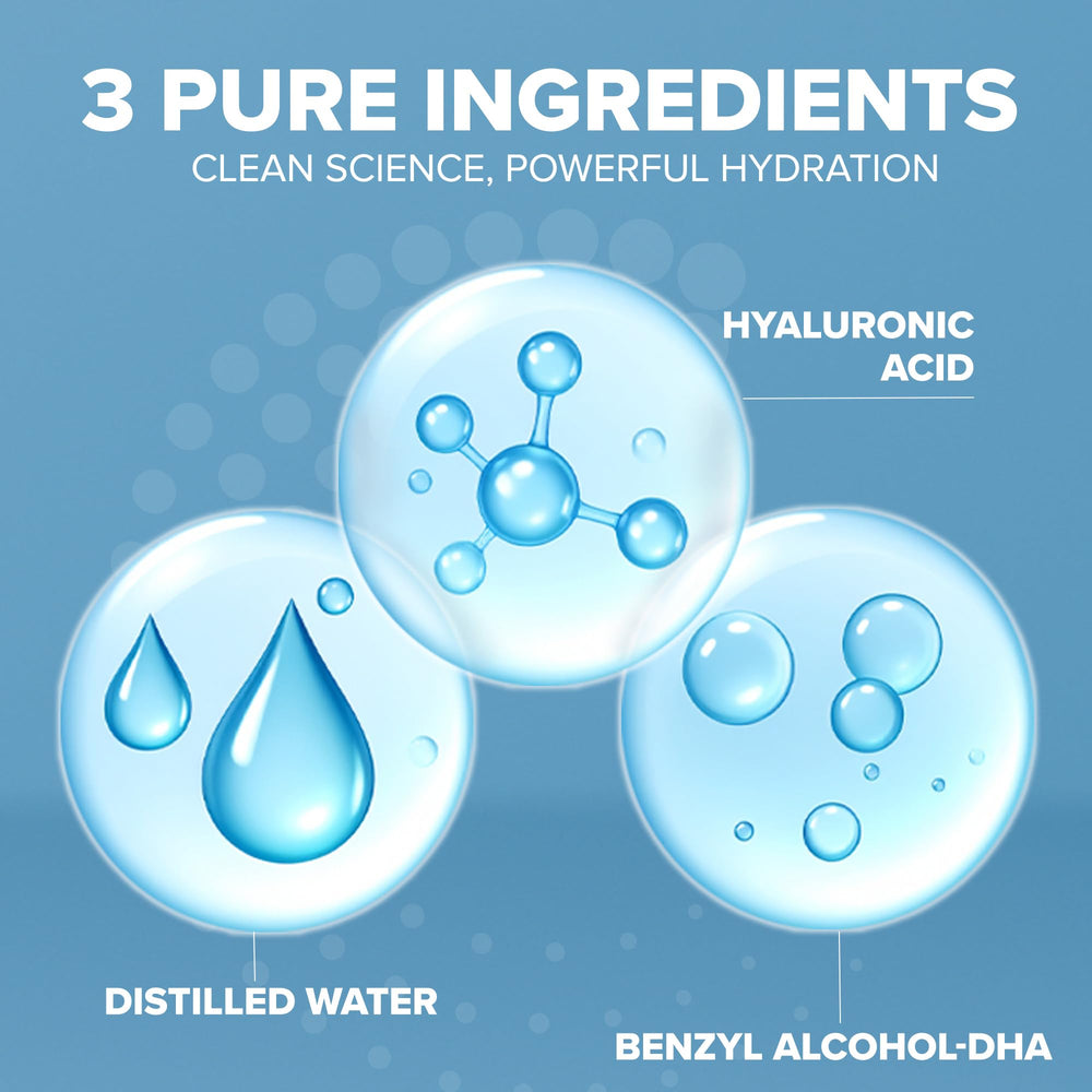 Cosmedica ingredient label close-up showing hyaluronic acid purity and transparency
