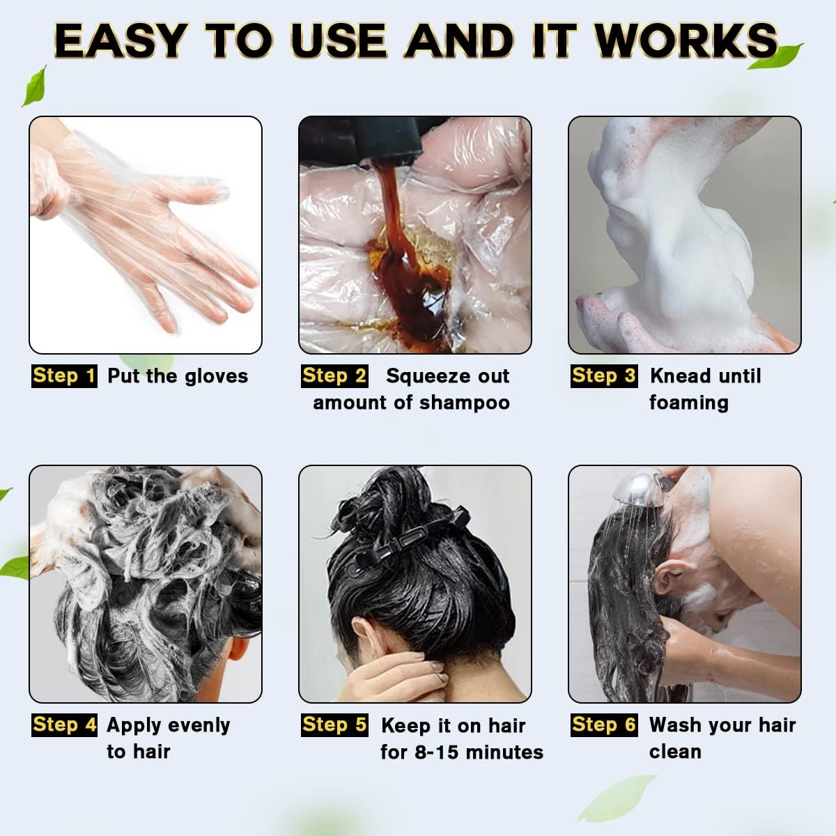 cosmpro in-use application in shower showing quick gray coverage benefit