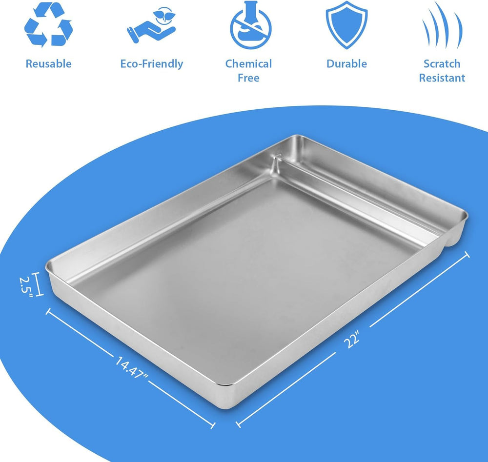 COSPARX hand wiping tray to show easy-clean convenience