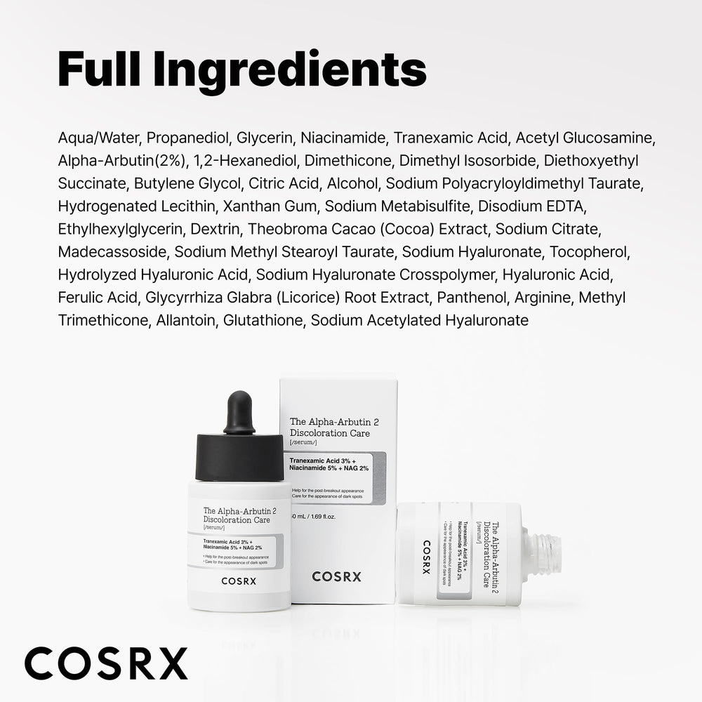 COSRX conceptual before and after illustration showing improved tone